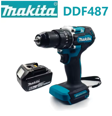 Wiertarko-wkrętarka akumulatorowa Makita DDF487 18 V.